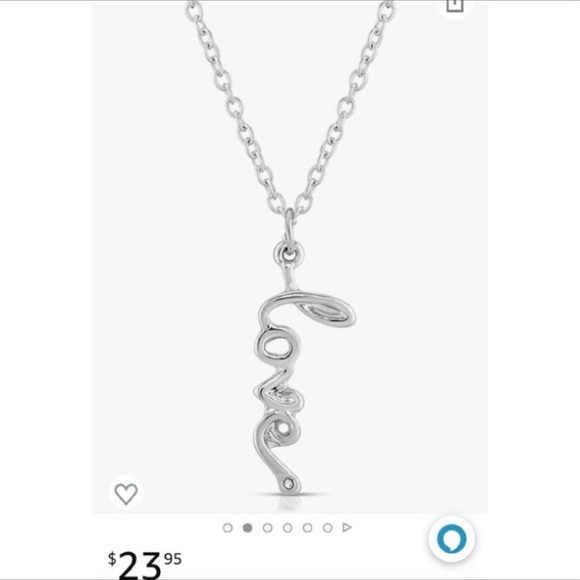 NWT/NIB Lucky Feather Sterling Silver Dipped Bride Love Necklace Crystal Accent - Picture 1 of 7
